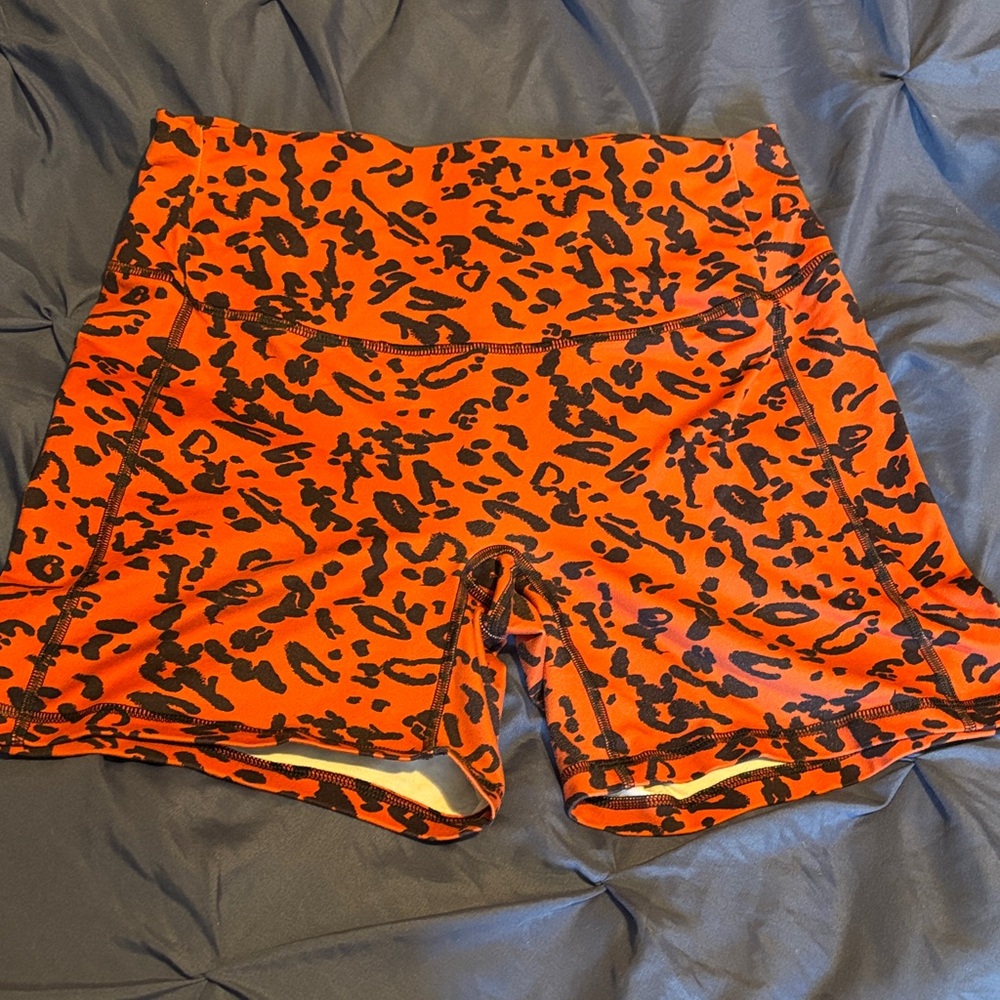 Fleo Leopard Print Shorts